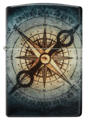 Zippo vžigalnik 48562 Compass Skull
