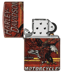 Zippo  vžigalnik 48602 Harley Davidson Colourful Eagle