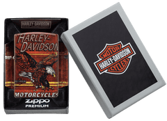Zippo  vžigalnik 48602 Harley Davidson Colourful Eagle