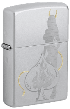 Zippo vžigalnik 48658 Devilish Girl & Ace