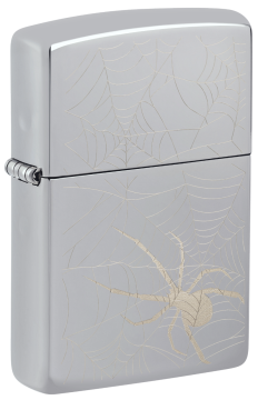 Zippo vžigalnik 48767 Spider Web High Polish Chrome