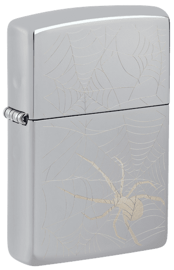 Zippo vžigalnik 48767 Spider Web High Polish Chrome
