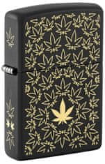 Zippo vžigalnik 36070 Cannabis Leaf