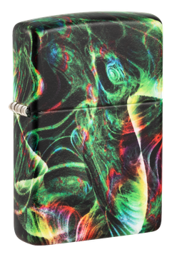 Zippo  vžigalnik 48774 Psychedelic Swirl Glow in the Dark