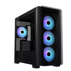 A23 PLUS računalniško ohišje, microATX, ARGB, črno (90DC00H0-B19010)