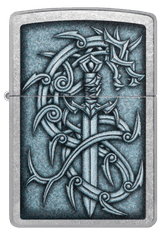 Zippo  vžigalnik 48365 Medieval Sword & Dragon