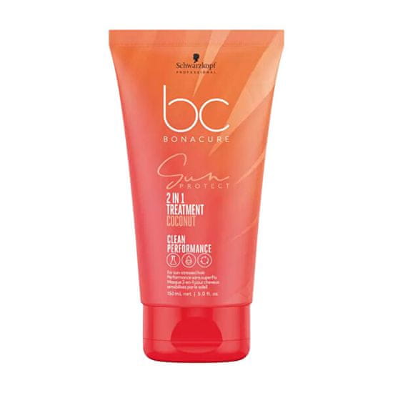 Schwarzkopf Prof. Nega in balzam za lase 2 v 1 Bonacure Sun Protect (2 in 1 Treatment) 150 ml