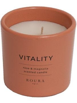 Roura 333472.218 Sveča Vitality (Rose & Magnolia)