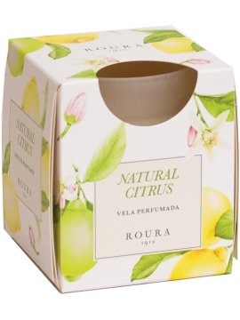 Roura  333033.140 Sveča v brušenem steklu Citrus