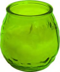 Roura 340442.042 Sveča Bistrot Citronela v steklu 85x80 mm, zelena