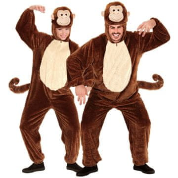Widmann Plišasti Kostum Opica moško/ženski