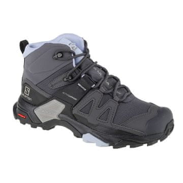Salomon Čevlji treking čevlji siva X Ultra 4 Mid Gtx W