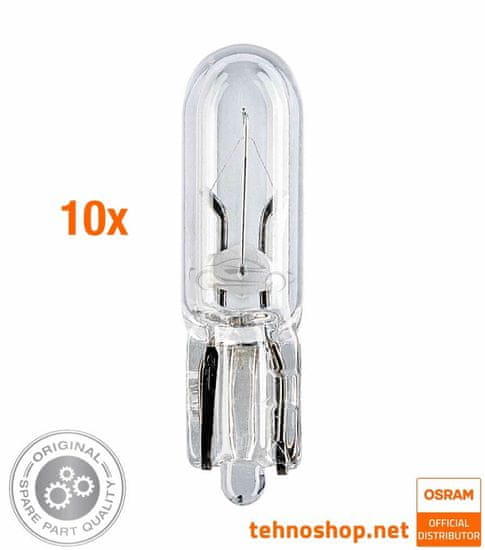 Osram ŽARNICA W1.2W 2721 T5 12V W2X4.6D UNV1