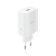 realme Hišni polnilec VCB4JAEH 220V adapter SuperVooc 45W USB-A (bulk) - bel