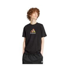 Adidas Majice črna L Freizeit