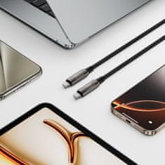 Tech-protect UB10T kabel USB-C / USB-C 240W QC PD 1m, črna