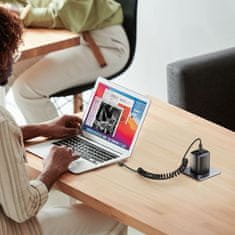Tech-protect UB20T kabel USB-C / USB-C 100W 5A PD 1.8m, črna