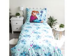 Disney Ledeno kraljestvo Frozen Modra posteljnina, ki se sveti v temi 140x200 cm