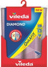 Vileda Prevleka za likalno desko Vileda Diamond, 120 x 38 cm, odporna na toploto do 200 °C, material: bombaž, pena, OEKO TEX