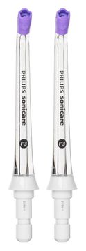 Philips Dodatni šobici za ustno irrigator Philips - 2 šobi, bela, hitro pošiljanje v 24 urah