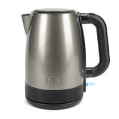 Black+Decker Električni kuhalnik vode Black+Decker BXKE2201E, nerjaveče jeklo, prostornina 1,7 L, moč 2200 W, enostavno čiščenje