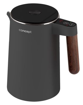 Concept Električni kotliček CONCEPT RK3305 s 1,5 L prostornine, nastavljivo temperaturo in funkcijo ohranjanja toplote