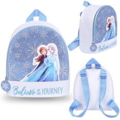 Disney FROZEN Majhen modro-srebrn svetleč nahrbtnik z liki