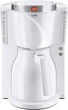 MELITTA Melitta Look IV Therm Selection 1011-11, bela filter kavna naprava s termo vrčem, kapaciteta 8-10 skodelic, 1000 W
