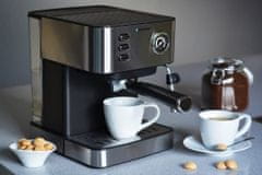 Blaupunkt Blaupunkt CMP312 Espresso kavni aparat s funkcijo penilnika in kapaciteto do 2 skodelici, črna barva, 850 W