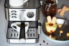Blaupunkt Blaupunkt CMP312 Espresso kavni aparat s funkcijo penilnika in kapaciteto do 2 skodelici, črna barva, 850 W