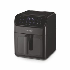 Zelmer Zelmer ZAF6500 Air Fryer 6,5 l, 1500 W, črna, brezmaščobno cvrtje, 13 programov, LCD zaslon, nastavitev temperature do 200 °C