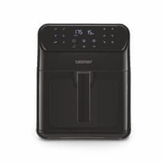 Zelmer Zelmer ZAF6500 Air Fryer 6,5 l, 1500 W, črna, brezmaščobno cvrtje, 13 programov, LCD zaslon, nastavitev temperature do 200 °C