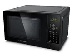Esperanza Mikrovalovna pečica Esperanza EKO009, 20 L, 700 W, črna, digitalna, s funkcijo kuhanja in odmrzovanja, 6 programov.
