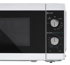 Sharp Mikrovalovna pečica Sharp YC-MG01E-W s funkcijo žara, 800 W, 20 L, črna/bela, stransko odpiranje, 5 stopenj moči