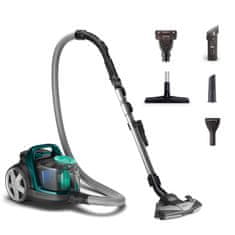Philips Philips 5000 serija FC9555/09 brezbagni sesalnik 900 W, 1,5 L, zelen, s plastičnim in teleskopskim cevjem