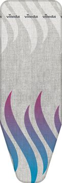 Vileda Prevleka za likalno desko Vileda Total Reflect, multicolorna, 1300 x 450 mm, vzorec, hitro pošiljanje 24 ur