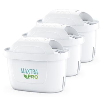 Brita Brita MX+ Pro Pure Performance filter, 3 kosi, MAXTRA tehnologija, 150 L filtrirane vode, življenjska doba 1 mesec