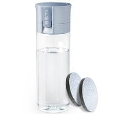 Brita Brita Vital modra steklenica s filtrom, 600 ml, brez BPA, 2 filtra, enostavna uporaba, primerna za moške in ženske
