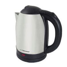 Esperanza Kuhalnik za vodo Esperanza EKK135X, 1.8 L, 1500 W, nerjaveče jeklo, brezžičen, zaščita pred kuhanjem na suho