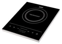 MPM Indukcijska kuhalna plošča MPM MKE-06, 1800 W, črna, 1 cona, zaslon LED, nastavljiva temperatura, zaščita pred pregrevanjem