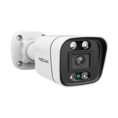 slomart Bela IP kamera FOSCAM V5EP z dvojno komunikacijo in nočnim vidom, izjemna kakovost slike 5 MP in IP66 zaščito.