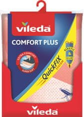 Vileda Prevleka za likalno desko Vileda Comfort Plus, 130 cm x 45 cm, iz bombaža in pene, kakovostna zaščita površine