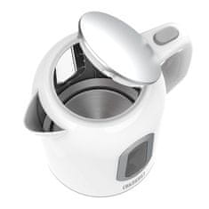 Black+Decker Električni čajnik Black+Decker BXKE2204E, 1.7 L, 2200 W, bel, s kazalnikom in skrivnim grelnim elementom