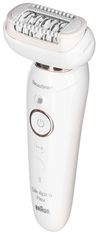 Braun Epilator Braun SILK-EPIL 9 FLEX SES 9003, 40 pincet, vodoodporen, brezžičen, z masažno funkcijo in nastavki.