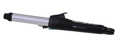 Braun Braun Satin Hair 7 CU 710 (EC 1) Curling Iron - Črna in Srebrna, 5 nastavitev temperature, Keramični grelni sistem, 2 m kabel