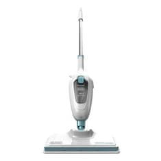 Black+Decker Črni in Decker FSMH13E10 parni čistač 1300 W - bela, 9 dodatkov, hitra ogrevanje, dolžina kabla 4,8 m, idealen za čiščenje.