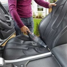 slomart Ročni sesalnik Black & Decker NVB12AVA-XJ, brez vrečke, s sesalno močjo 9 AW, siva/rdeča, 0.37 L kapaciteta, za suho čiščenje