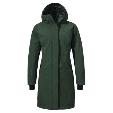 Schöffel Jakne uniwersalne zelena Winter-parka Urban Insulated Coat Style Gregale Wms