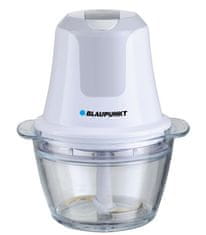 Blaupunkt Blaupunkt CPG-601 drobilec s 450W močjo, 2 hitrosti, 0.8L posoda, prozoren in bel dizajn, idealen za kuhanje.