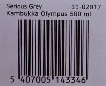 Kambukka Kambukka Olympus Termovka Serious Grey, 500 ml, Pro hladne in vroče napitke, Nerjaveče jeklo, Vodotesna